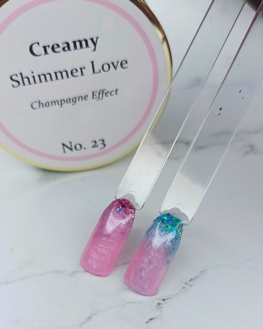 NAILU Żel budujący - Creamy Shimmer Love #23 - 50g