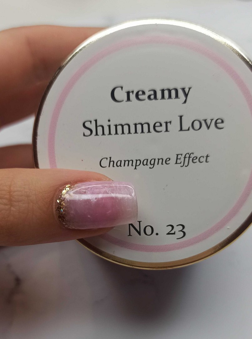 NAILU Żel budujący - Creamy Shimmer Love #23 - 50g