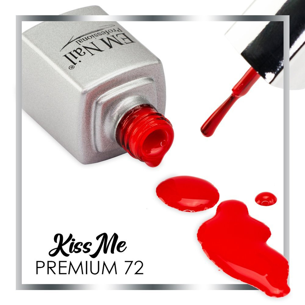 Lakier hybrydowy premium - Kiss Me 72
