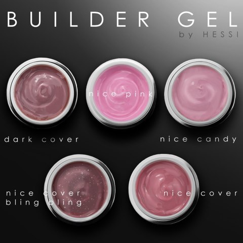 HESSI Żel budujący - NICE CANDY 15ml