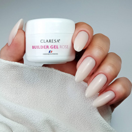 Żel budujący - CLARESA BUILDER GEL ROSE 25 g