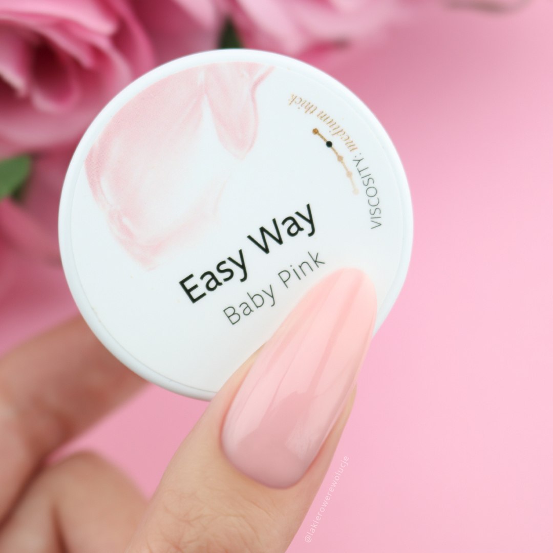 Żel budujący Easy Way Baby Pink 50g Żel budujący Easy Way Baby Pink 50g