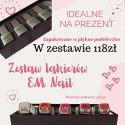 Zestaw lakierów hybrydowych EM Nail 5szt. Zestaw lakierów hybrydowych EM Nail 5szt.
