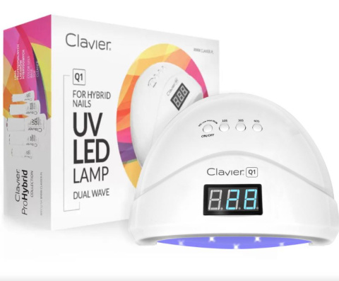 CLAVIER – Q1 Lampa UV LED do Paznokci, Lustro 48W