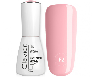 CLAVIER French Base Coat - Cotton Candy - F2