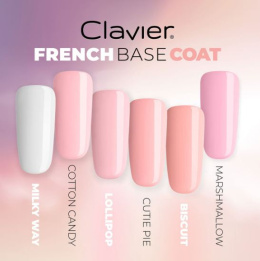 CLAVIER Baza French Base Coat – Marshmallow- F06