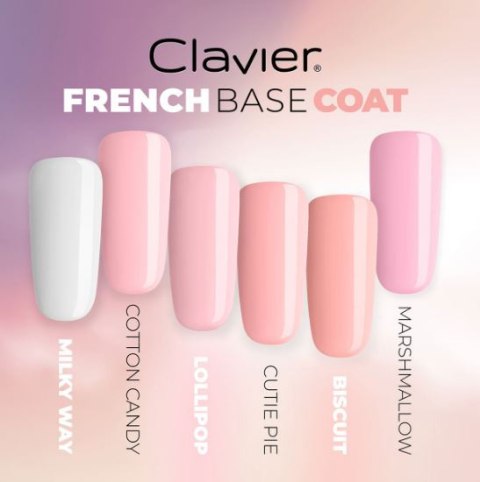 CLAVIER Baza French Base Coat – Marshmallow- F06 CLAVIER Baza French Base Coat – Marshmallow- F06