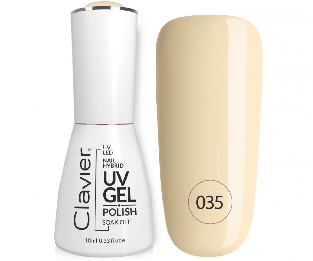 Lakier Hybrydowy do Paznokci Clavier – Luxury Banana Cream 035 Lakier Hybrydowy do Paznokci Clavier – Luxury Banana Cream 035