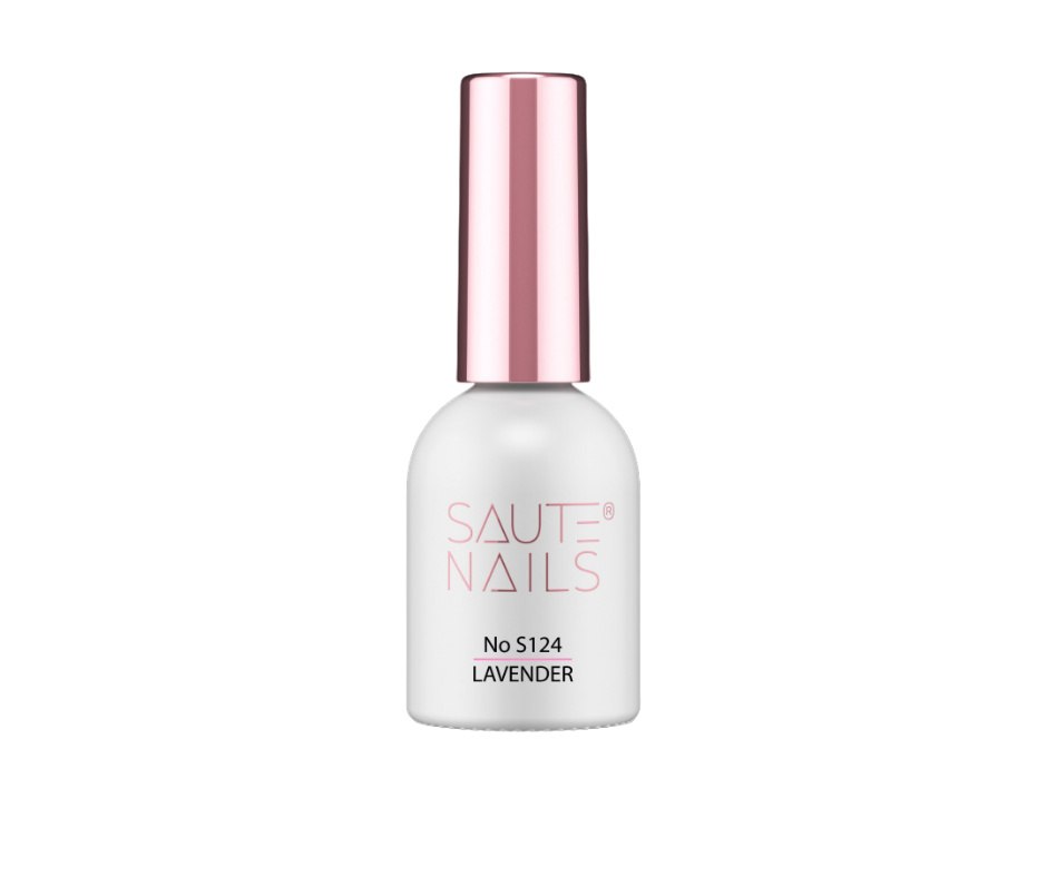 SAUTE NAILS Lakier hybrydowy NO. S124 LAVENDER 8ML SAUTE NAILS Lakier hybrydowy NO. S124 LAVENDER 8ML