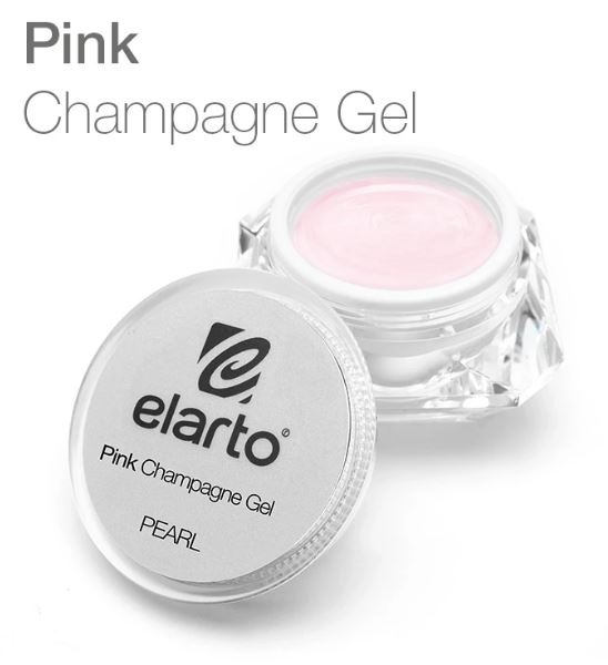 Żel budujący różowy brokatowo-perłowy kamuflaż Pink Champagne Gel Pearl 30g