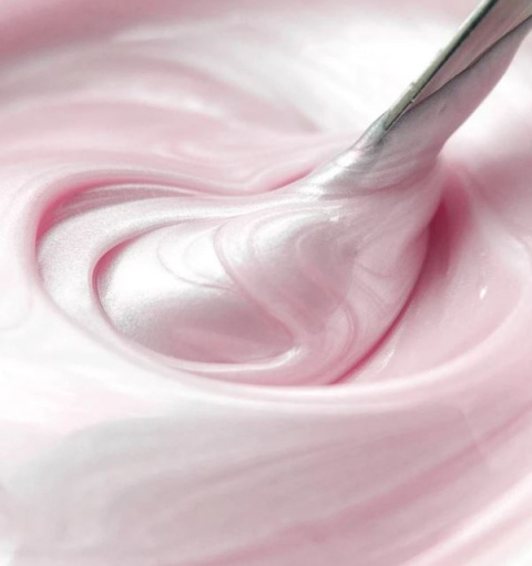 Żel budujący różowy brokatowo-perłowy kamuflaż Pink Champagne Gel Pearl 30g Żel budujący różowy brokatowo-perłowy kamuflaż Pink Champagne Gel Pearl 30g