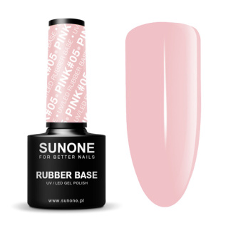 Baza kauczukowa Rubber Base Pink #05 5g SUNONE