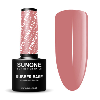 Baza kauczukowa Rubber Base Pink #13 5g SUNONE