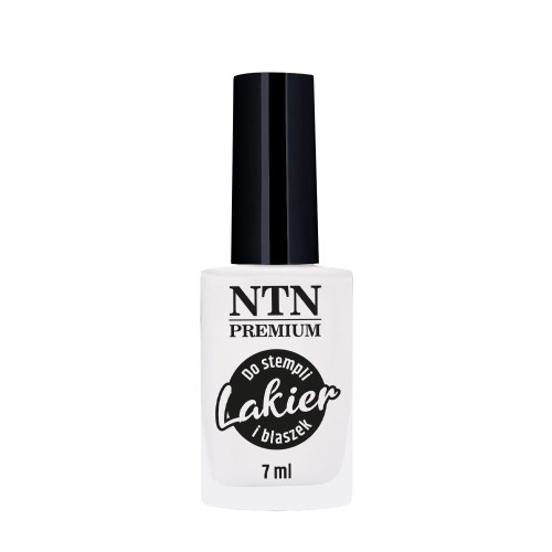 LAKIER DO STEMPLI I BLASZEK NTN PREMIUM BIAŁY 7ml NR 58 LAKIER DO STEMPLI I BLASZEK NTN PREMIUM BIAŁY 7ml NR 58
