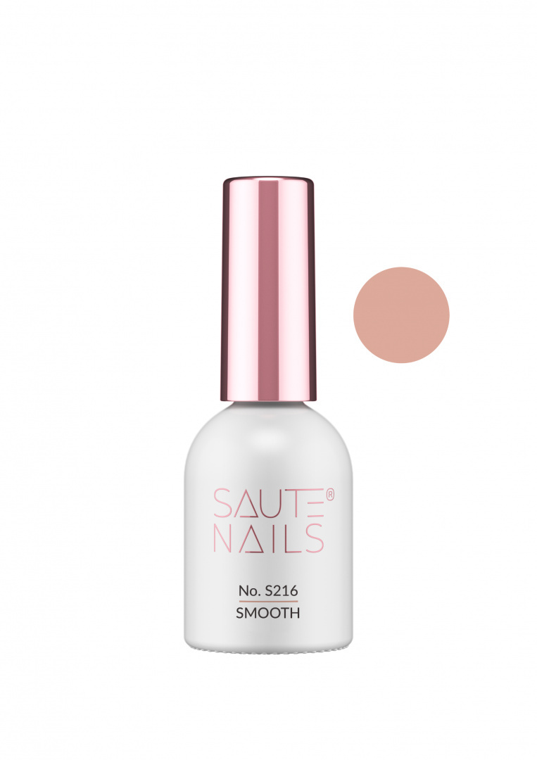 LAKIER HYBRYDOWY SAUTE NAILS - S216 SMOOTH LAKIER HYBRYDOWY SAUTE NAILS - S216 SMOOTH