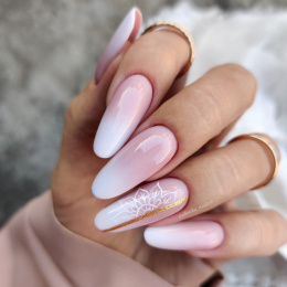 LAKIER HYBRYDOWY SAUTE NAILS - S217 PINK BLING