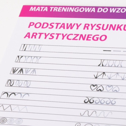 MATA TRENINGOWA DO WZORÓW I ORNAMENTÓW ZESTAW A5 12 SZT MATA TRENINGOWA DO WZORÓW I ORNAMENTÓW ZESTAW A5 12 SZT