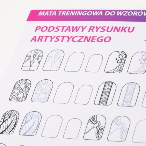 MATA TRENINGOWA DO WZORÓW I ORNAMENTÓW ZESTAW A5 12 SZT MATA TRENINGOWA DO WZORÓW I ORNAMENTÓW ZESTAW A5 12 SZT