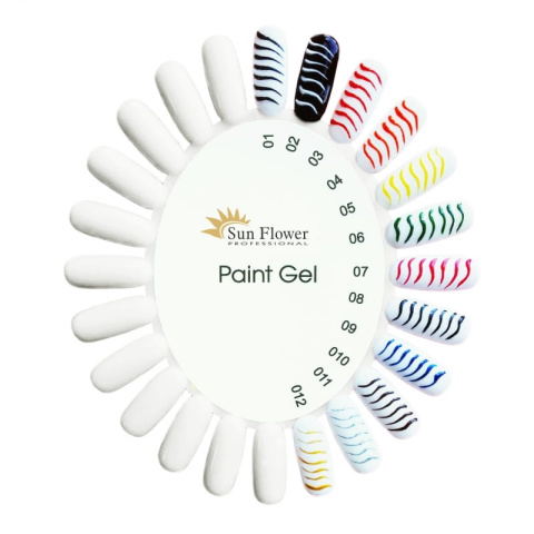 SUNFLOWER PAINT GEL KOLOR - GREEN 06 SUNFLOWER PAINT GEL KOLOR - GREEN 06