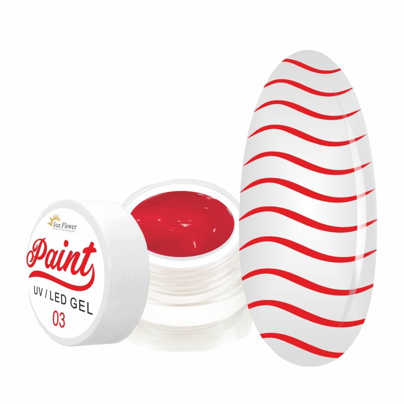 SUNFLOWER PAINT GEL KOLOR - RED 03 SUNFLOWER PAINT GEL KOLOR - RED 03