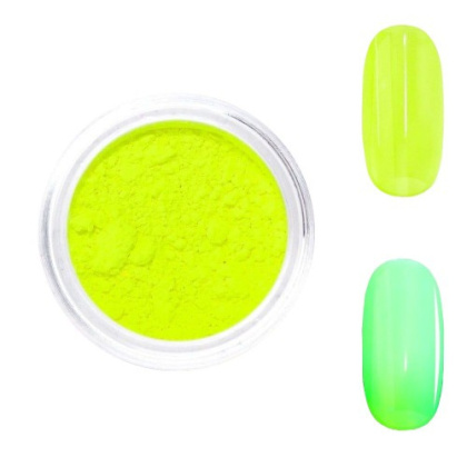 PIGMENT NEONOWY DO PAZNOKCI W PROSZKU NEON UV PIGMENT NR 03