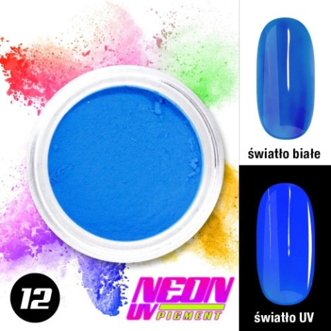 PIGMENT NEONOWY DO PAZNOKCI W PROSZKU NEON UV PIGMENT NR 12 PIGMENT NEONOWY DO PAZNOKCI W PROSZKU NEON UV PIGMENT NR 12
