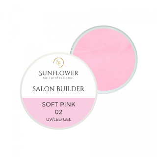 SALON BUILDER SOFT PINK 50G ŻEL UV BUDUJĄCY SALONOWY