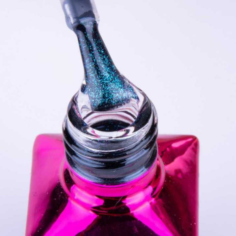 TOP NO WIPE MAGIC MOOD MOLLYLAC Z DROBINKAMI SILVER BLUE 5ml TOP NO WIPE MAGIC MOOD MOLLYLAC Z DROBINKAMI SILVER BLUE 5ml