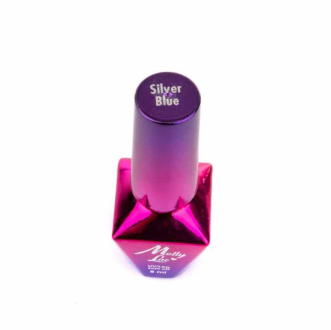 TOP NO WIPE MAGIC MOOD MOLLYLAC Z DROBINKAMI SILVER BLUE 5ml TOP NO WIPE MAGIC MOOD MOLLYLAC Z DROBINKAMI SILVER BLUE 5ml