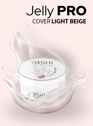 YOSHI Żel Budujący Jelly PRO Gel UV LED Cover Light Beige 50 Ml GP007