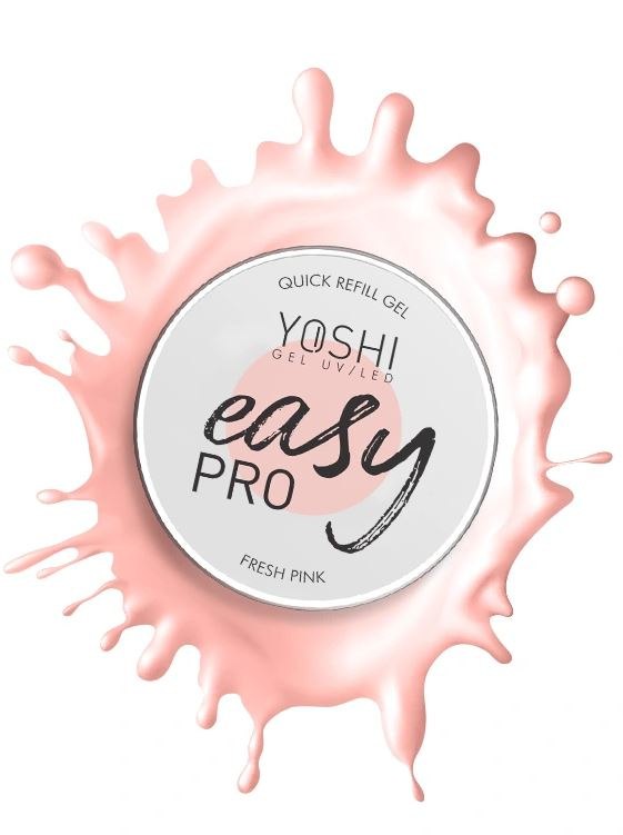 Żel Easy PRO Gel UV LED FRESH PINK 15 Ml EP005 YOSHI Żel Easy PRO Gel UV LED FRESH PINK 15 Ml EP005 YOSHI