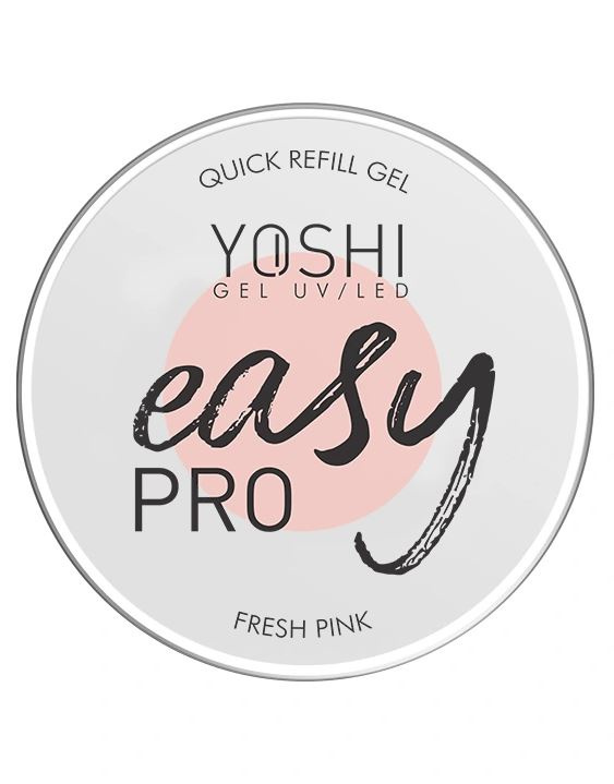 Żel Easy PRO Gel UV LED FRESH PINK 50 Ml EP002 YOSHI Żel Easy PRO Gel UV LED FRESH PINK 50 Ml EP002 YOSHI