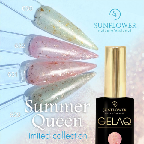 Lakier hybrydowy GELAQ - SUMMER QUEEN 631 SUNFLOWER 9g Lakier hybrydowy GELAQ - SUMMER QUEEN 631 SUNFLOWER 9g