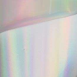 Folia transferowa 100 cm lustrzana chrome holograficzna Nr 1