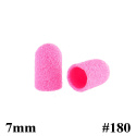 Kapturki do pedicure 7 mm gradacja 180 10 szt ABS Podo AlleMed Różowy Pink