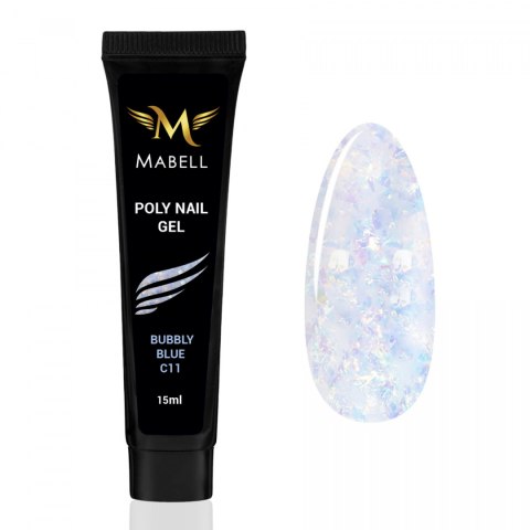 MABELL Akrylożel Poly Nail Gel Bubble Blue 15g