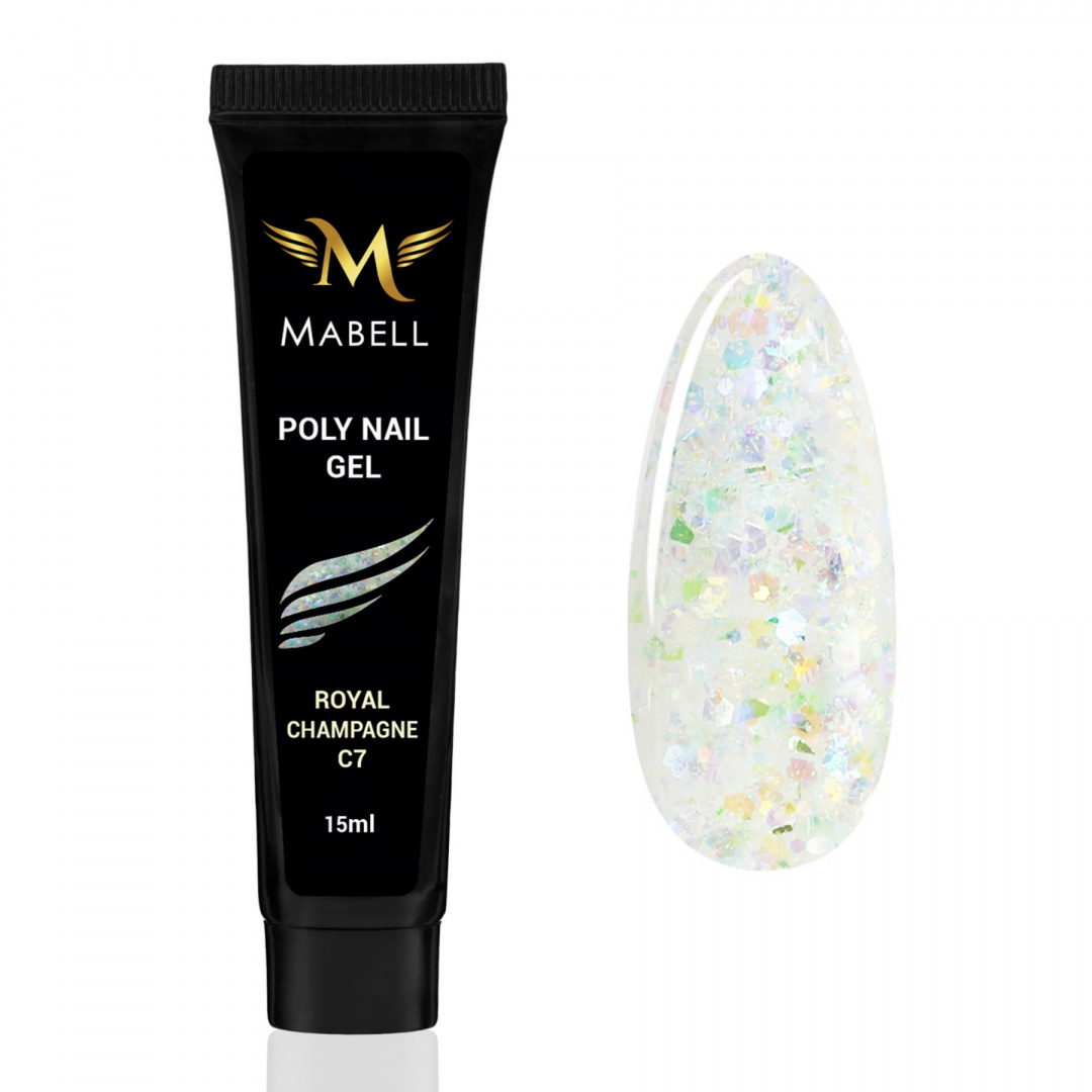 MABELL Akrylożel Poly Nail Gel Royal Champagne 15g MABELL Akrylożel Poly Nail Gel Royal Champagne 15g