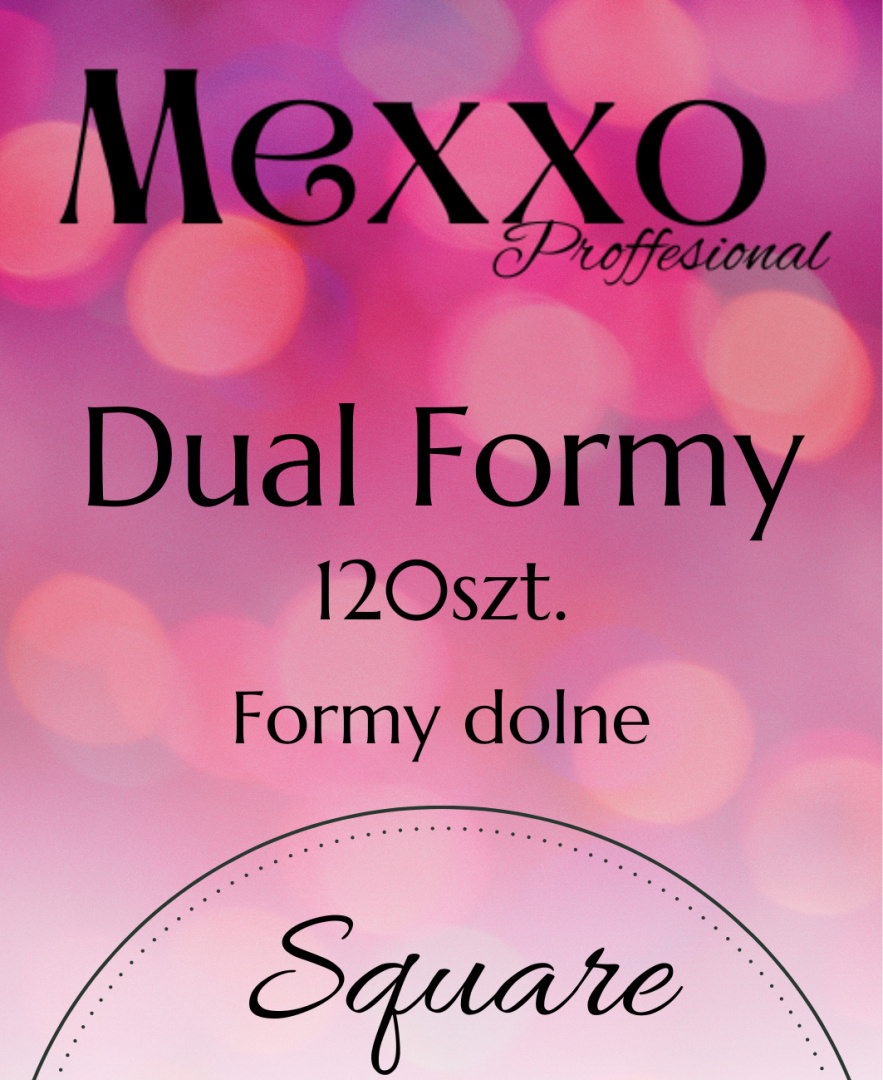 MEXXO Dual form Formy dolne SQUARE 120szt.