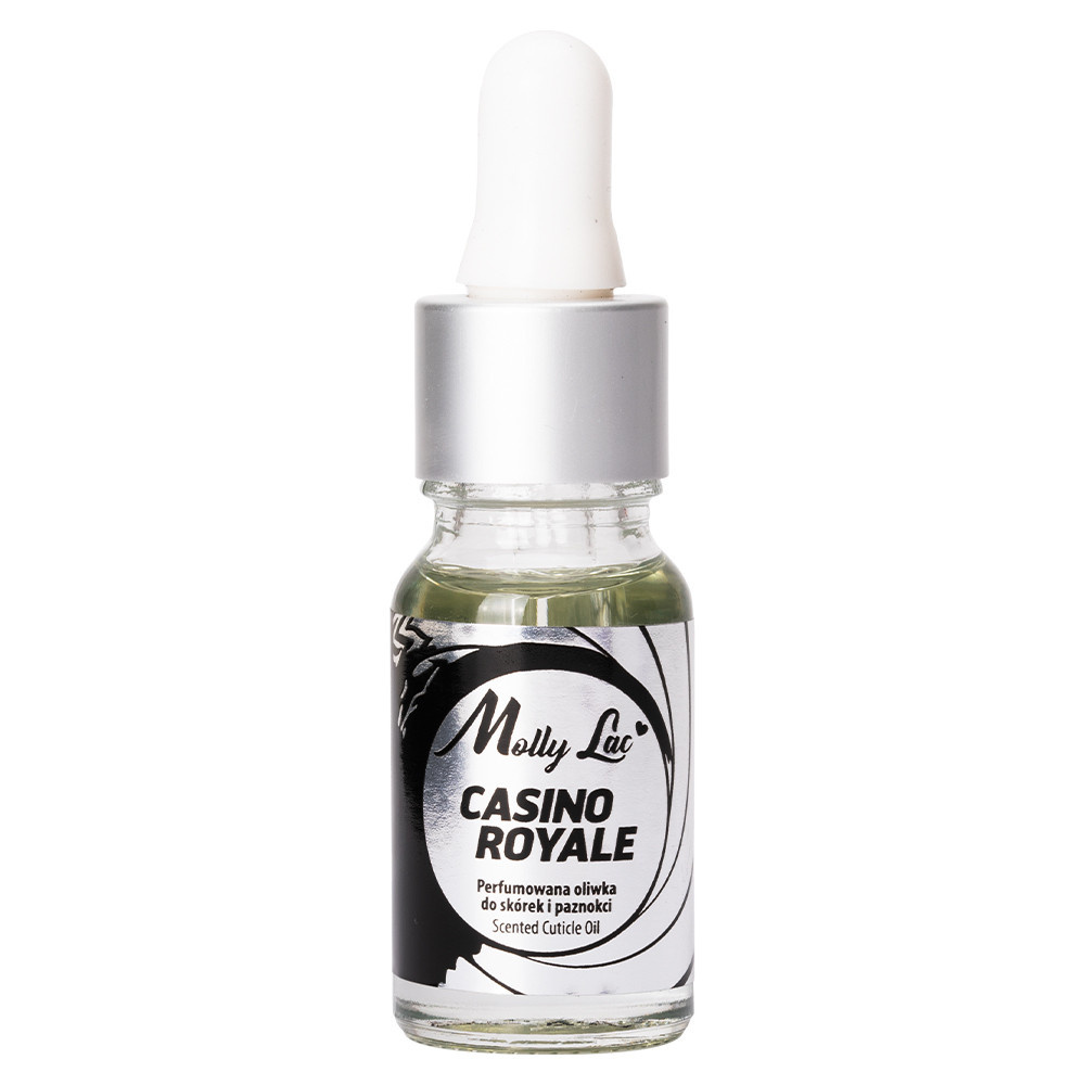 Oliwka perfumowana do paznokci Casino Royale MollyLac Nail & Cuticle Oil 10 ml