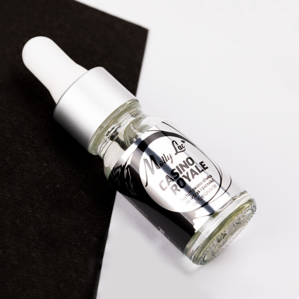 Oliwka perfumowana do paznokci Casino Royale MollyLac Nail & Cuticle Oil 10 ml Oliwka perfumowana do paznokci Casino Royale MollyLac Nail & Cuticle Oil 10 ml