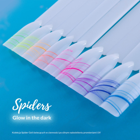Żel do zdobień Spider Gel MollyLac Ink 3 ml Nr 8 Żel do zdobień Spider Gel MollyLac Ink 3 ml Nr 8