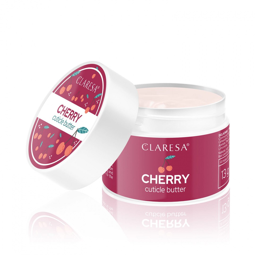 Claresa Masełko Do Skórek Cherry 13g Claresa Masełko Do Skórek Cherry 13g