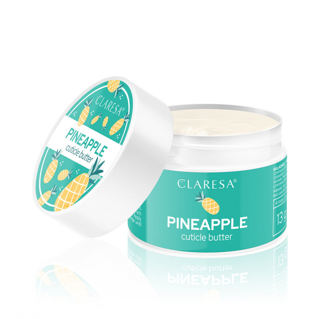 Claresa Masełko Do Skórek Pineapple 13g Claresa Masełko Do Skórek Pineapple 13g