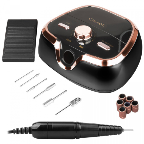Frezarka do Paznokci 65W, manicure, profesjonalna – Clavier FX 800 – Czarna Frezarka do Paznokci 65W, manicure, profesjonalna – Clavier FX 800 – Czarna
