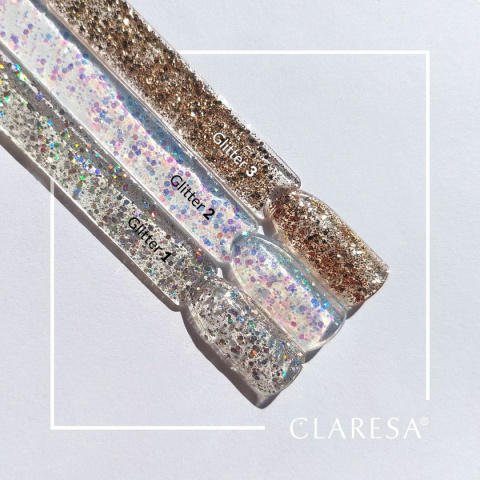 Lakier hybrydowy CLARESA GLITTER 1 -5g