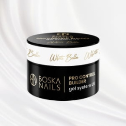 White Bella Pro Control Builder Gel System UV 50 ml Boska Nails