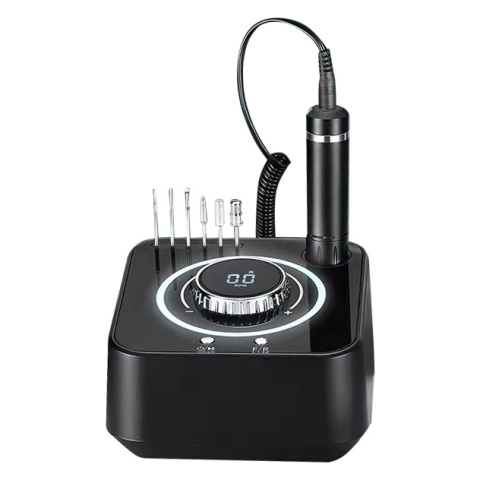 Frezarka – 80W – do Manicure, Paznokci, Pedicure 40000 RPM - Czarna Frezarka – 80W – do Manicure, Paznokci, Pedicure 40000 RPM - Czarna