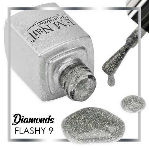 LAKIER HYBRYDOWY FLASHY DIAMONDS 9