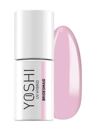 YOSHI Lakier Hybrydowy UV Hybrid Bridesmaid 6 Ml - 214