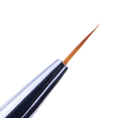 MollyLac Pędzelek do zdobień Nr 1 Nail Art Brush 7 mm różowy MollyLac Pędzelek do zdobień Nr 1 Nail Art Brush 7 mm różowy